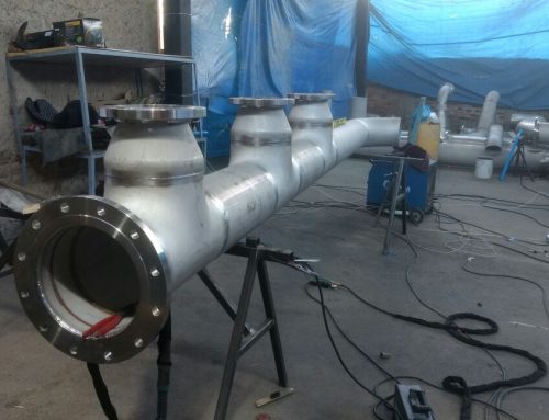 Fabricación de tubería  de inoxidable para agua helada